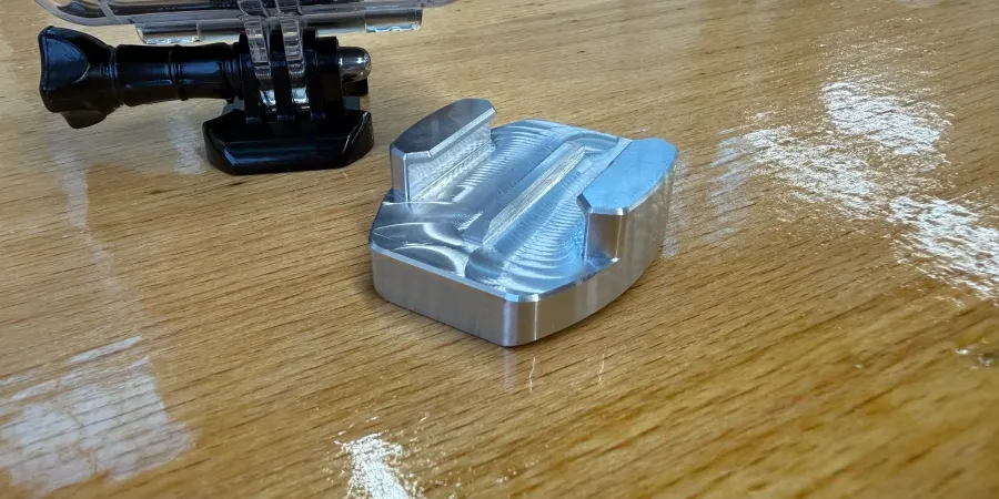 Actioncam Halterung aus Aluminium